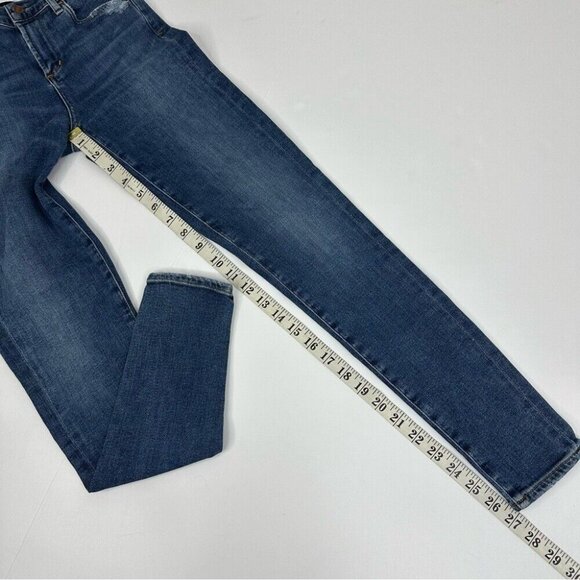 Agolde Women’s Blue Sophie Mid-Rise Skinny Stretch Designer Jean W23/L26 - Picture 11 of 12